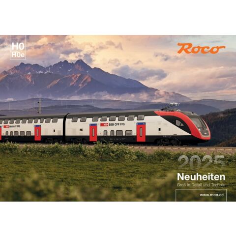 Roco Neuheitenkatalog 2025 in Deutsch